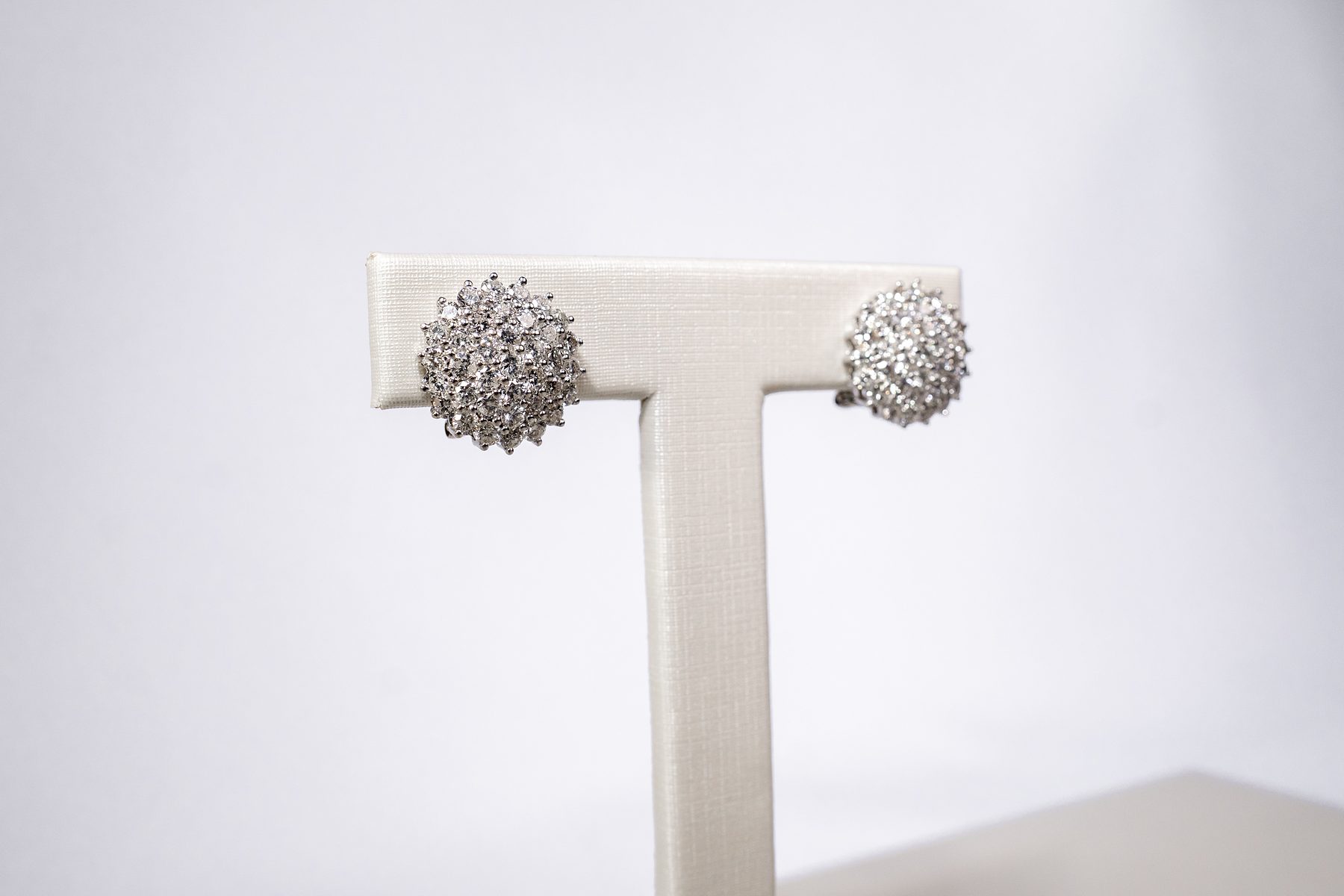Brinco Cluster de Diamantes, foto 1 de 5
